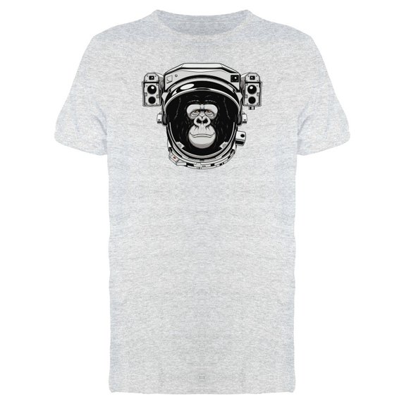 Happy Gorilla Astronaut Tee Men's -Image by Shutterstock