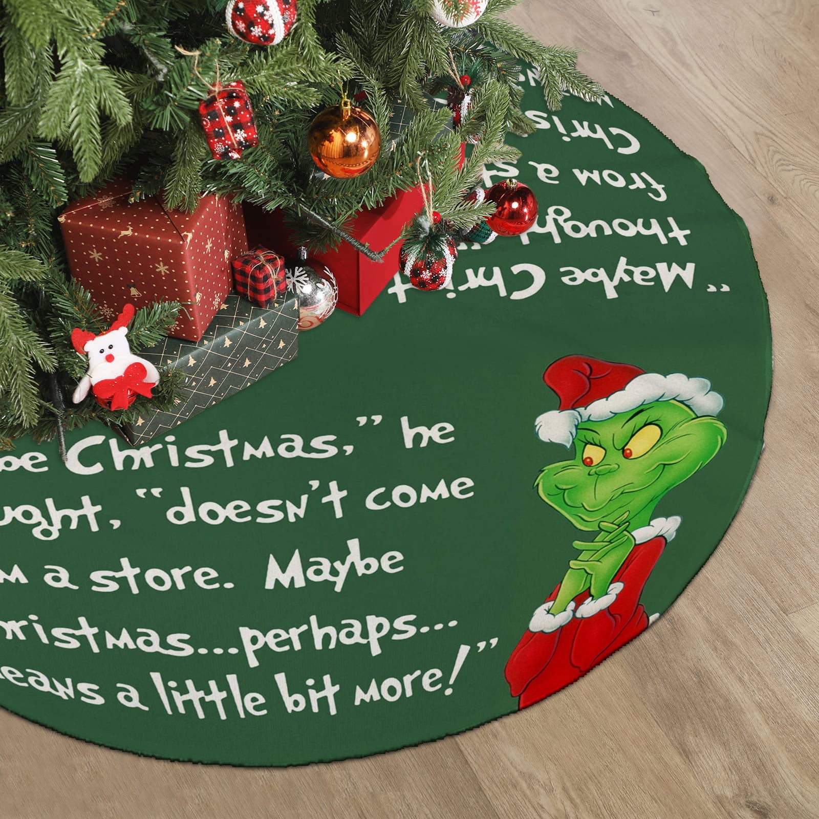 Grinch Tree Skirt 