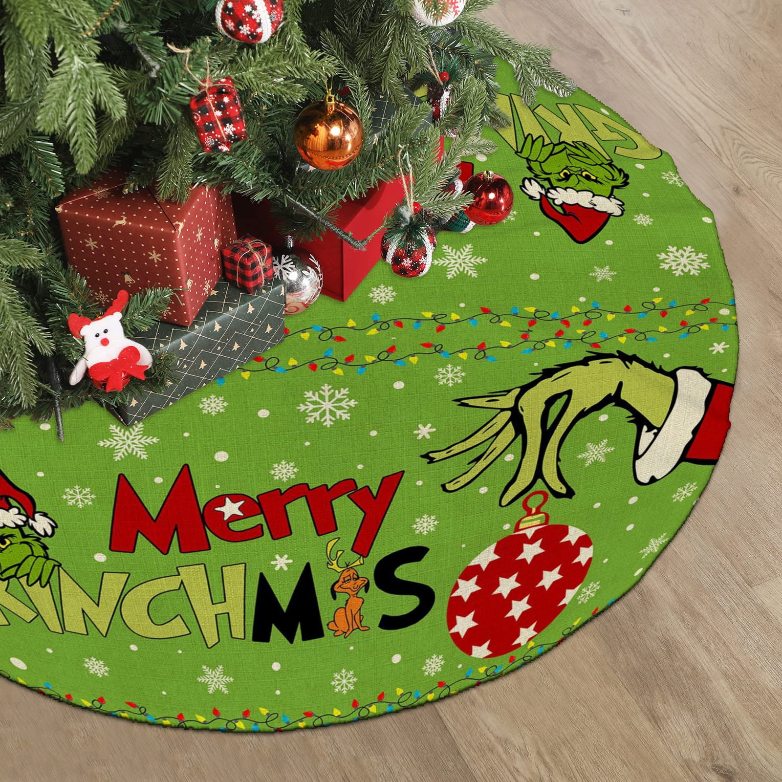 Grinch Tree Skirt 
