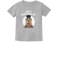 thumbnail image 1 of Happy Groundhog Day Kids Shirt Woodchuck Toddler Infant Kids T-Shirt 4T Gray, 1 of 5
