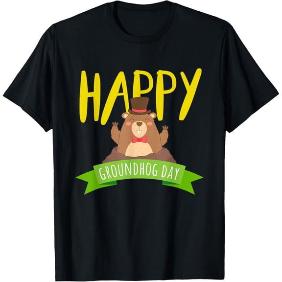 Happy Groundhog Day, Respect The Groundhog T-Shirt tee