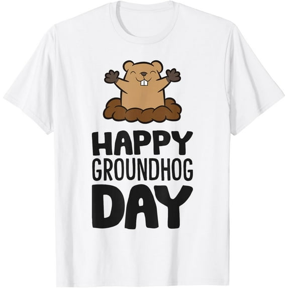 Happy Groundhog Day T-Shirt Shirts