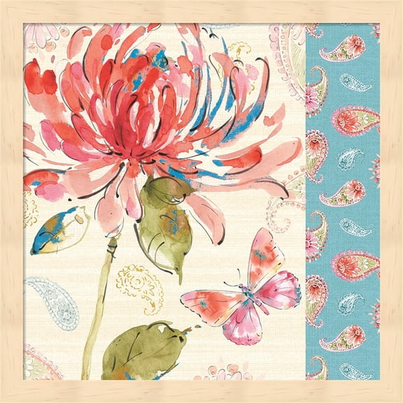 Happy Gypsy IV by Pela, Framed Wall Art, 13.25W x 13.25H