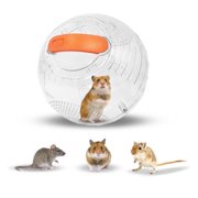 Happy Habitats Clear Dwarf Hamster Ball 7    Safe, Ventilated Plastic Balls for Hamsters, Gerbils & Mice