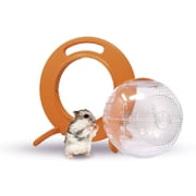 Happy Habitats The Halo Small Pet Carrier and Hamster Exercise Ball