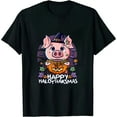thumbnail image 1 of Happy Hallothanksmas Pig Lover Outfit T-Shirt, 1 of 5