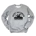 thumbnail image 1 of Happy Halloween Arch Distressed - Women's Graphic Sweatshirt, 1 of 12