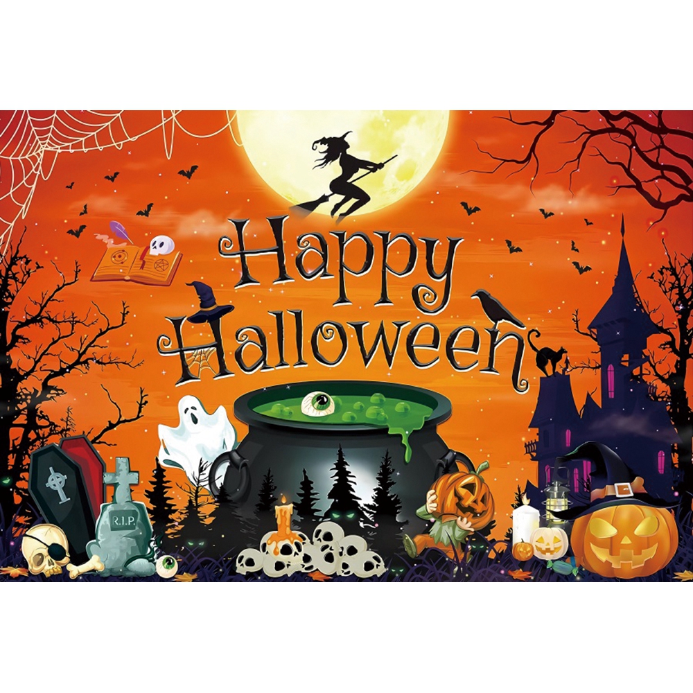 Underleaf Halloween Hanging Lanterns – Foldable Pumpkin, Witch, Bats & Spider Decor For Party Indoor/Outdoor
