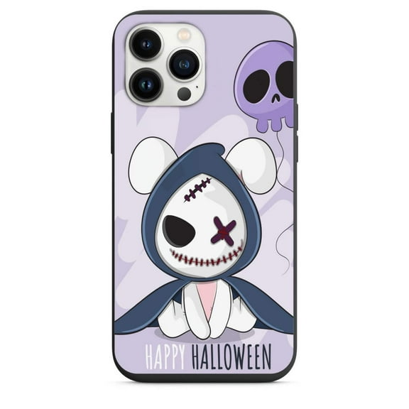 Happy Halloween Bad Bunni Phone Case for iPhone 7 8 X XS XR SE 11 12 13 14 Pro Max Mini Note 10 20 s10 s10s s20 s21 20 Plus Ultra