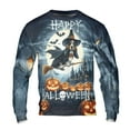 thumbnail image 1 of Happy Halloween Basset Hound Witch Pumpkins Bats All Over Print 3D Sweatshirt Unisex Merch Bassets Dog Breed Lovers Gifts Idea - 13012, 1 of 6