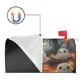 thumbnail image 1 of Happy Halloween Black Mailbox Covers Magnetic Standard Size 18" X 21",Halloween Castle Ghost Pumpkin Mailbox Wraps Post Letter Box Cover for Holiday Garden Yard Decor, 1 of 4