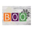 thumbnail image 1 of Happy Halloween Boo Rustic Metal Sign - 12" x 8", 1 of 1