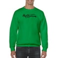 thumbnail image 1 of Happy Halloween Calligraphy. Sweatshirt Men -Image by Shutterstock, Male Small, 1 of 4