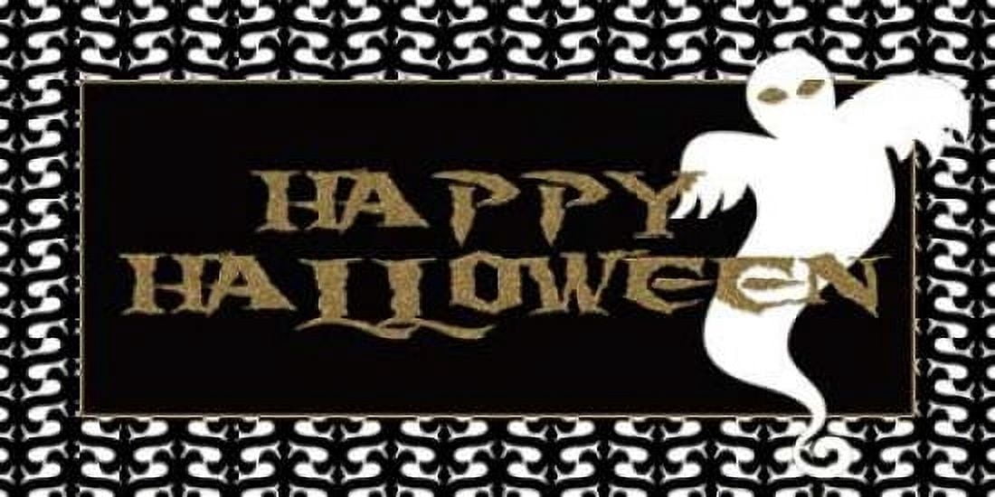 Happy Halloween Canvas Art - Linda Woods (24 x 48)