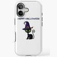 thumbnail image 1 of Happy Halloween Cat Cute Design Compatible Phone Case for iPhone 11–17 Pro Max, 1 of 2