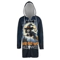 thumbnail image 1 of Happy Halloween Cavalier King Charles Spaniel Witch Pumpkins Bats All Over Print 3D Hooded Duffle Toggle Coat Dog Lover Gifts - 13012, 1 of 6