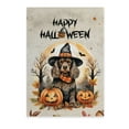 thumbnail image 1 of Happy Halloween Cocker Spaniel Witches Hat Pumpkin Carving Vertical Matte Canvas Poster Cockers Dog Lover Gifts Wall Art Home Decor - 02019, 1 of 5