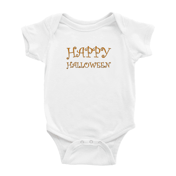 Happy Halloween Cute Baby Bodysuits For Boy Girl