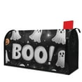 thumbnail image 1 of Happy Halloween Cute Ghost Boo Mailbox Cover,Magnetic 21x25.5 Inch Mailboxwrap Water Proof Reusable Halloween Box Wraps for Garden Outdoor Decorative, 1 of 4