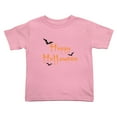 thumbnail image 1 of Happy Halloween Cute Toddler T-Shirts for Boys Girls (Pink, 4T), 1 of 5