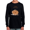 thumbnail image 1 of Happy Halloween Cutie Pumpkin Long Sleeve Toddler -Image by Shutterstock,  2 Toddler, 1 of 4