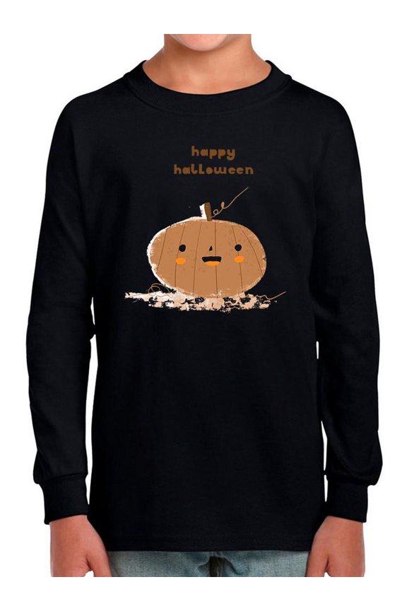 Happy Halloween Cutie Pumpkin Long Sleeve Toddler -Image by Shutterstock, 4 Toddler