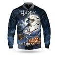 thumbnail image 1 of Happy Halloween Dalmatian Witch Pumpkins Bats All Over Print 3D Baseball Jacket Dog Lover Bomber Jacket Softball - 13012, 1 of 6