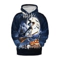 thumbnail image 1 of Happy Halloween Dalmatian Witch Pumpkins Bats All Over Print 3D Hoodie Unisex Merch Hoodies Dog Lover - 13012, 1 of 6