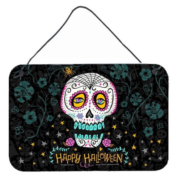 Happy Halloween Day of the Dead Wall or Door Hanging Prints