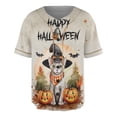 thumbnail image 1 of Happy Halloween Devon Rex Witches Hat Pumpkin Carving All Over Print 3D Baseball Shirt Cat Lover Kitten Owner Gifts Softball Sport - 02019, 1 of 6