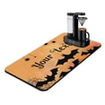 thumbnail image 1 of Happy Halloween Dish Drying Mat 17x31.5 Inch Pumpkin Skull Bat Spider Coffee Bar Mat Absorbant Collapsible Dishes Plate Glass Dry Draining Pad for Dining Table Coffee Bar, 1 of 4