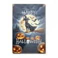 thumbnail image 1 of Happy Halloween Doberman Pinscher Witch Pumpkins Bats Vertical Metal Aluminum Sign Doberman Dog Lover Gifts Wall Art Home Decor - 13012, 1 of 5