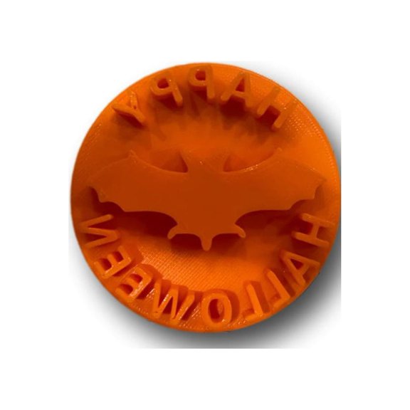Happy Halloween Embosser/Stamp Cake Cookie Embosser, Icing Stamp