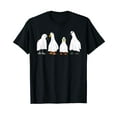 thumbnail image 1 of Happy Halloween Funny Ghost Duck Costume Retro Spooky Season Black T-Shirt, 1 of 5