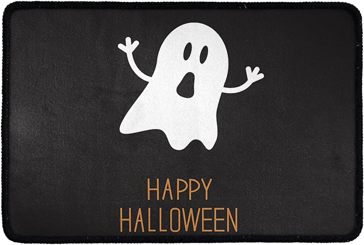 Happy Halloween Funny Ghost Front Door Mat Outdoor Waterproof Durable