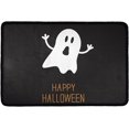 Happy Halloween Funny Ghost Front Door Mat Outdoor Waterproof Durable