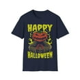 thumbnail image 1 of Happy Halloween Funny Pumpkin Ghost Witch For Men Women TShirt, 1 of 4