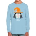 thumbnail image 1 of Happy Halloween Funny Witch Long Sleeve Toddler -Image by Shutterstock,  4 Toddler, 1 of 4