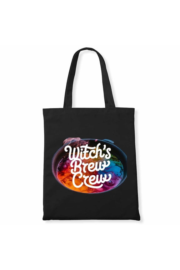 Happy Halloween Funny Witch's brew crew. s Canvas Bag 1Pc