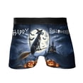 thumbnail image 1 of Happy Halloween Great Dane Witch Pumpkins Bats All Over Print Boxer Briefs Underwear for Men Dad Danes Dog Lover Gifts - 13012, 1 of 6