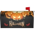 thumbnail image 1 of Happy Halloween Mailbox Covers Magnetic Post Box Cover Garden Yard Home Yard Decor for Outdoor Standard Size 21x18 in, 1 of 6