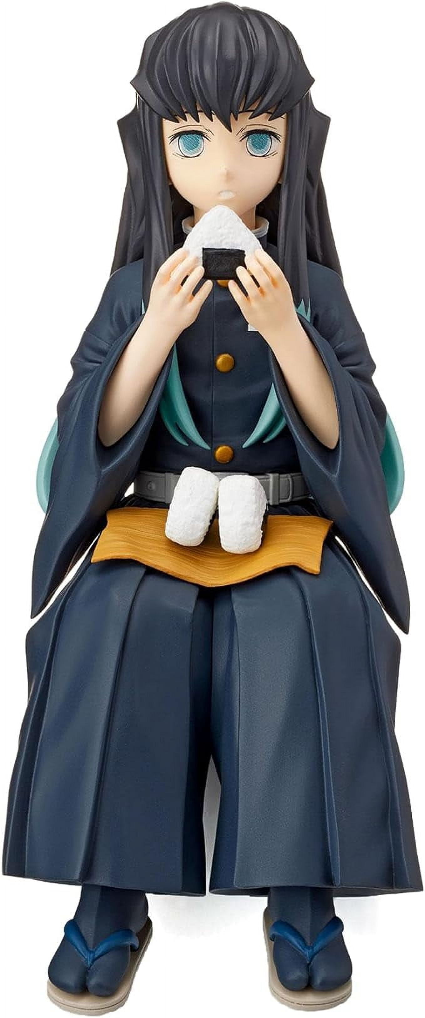 Happy Halloween Muichiro Figure Anime Devil Slayer Eating Rice Balls