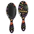 thumbnail image 1 of Happy Halloween Pattern Hair Brush,Girls Detangling Hair Brush,Glide Through Tangles with Ease for Wet & Dry Hair,8.8"X2.8", 1 of 7