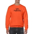 thumbnail image 1 of Happy Halloween Phrase Sweatshirt Men -Image by Shutterstock, Male XX-Large, 1 of 4