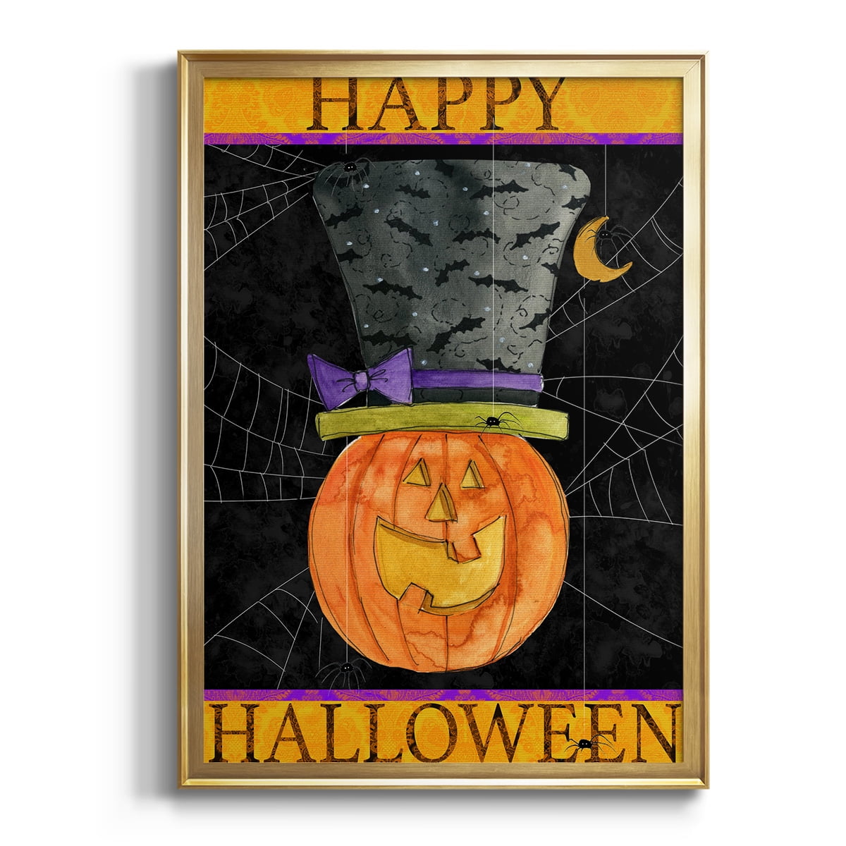 Happy Halloween Premium Classic Framed Print - Ready to Hang
