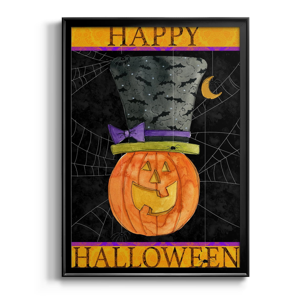 Happy Halloween Premium Classic Framed Print - Ready to Hang
