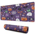 thumbnail image 1 of Happy Halloween Pumpkin Mouse Pad,Rectangle Large Mouse Mat Waterproof Mouse Pad Non Slip Rubber Gaming Mouse Pad for Gaming Gifts (31.5x11.8in), 1 of 7