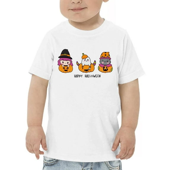 Happy Halloween Pumpkin Pals. T-Shirt Toddler -Image by Shutterstock, 5 Toddler