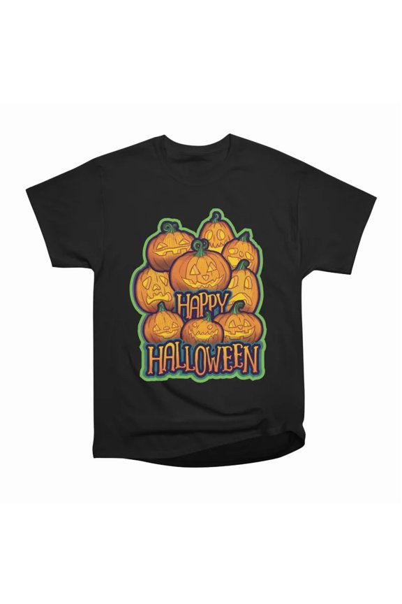 Happy Halloween Pumpkin Patch T-Shirt Tee Gift For Him Merch For Her Apparel For Friend