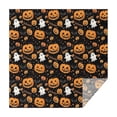 thumbnail image 1 of Happy Halloween Pumpkin Pattern Square Tablecloth,Waterproof Square Table Cover,Wipeable Spillproof Washable Table Cover for Home Kitchen Party Decor 60"x60"(152x152cm), 1 of 6